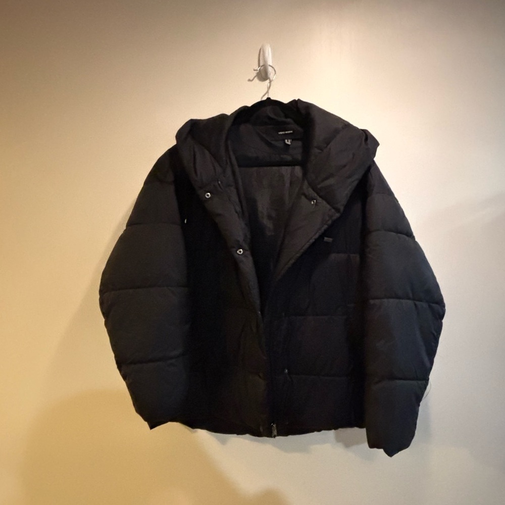 Vero Moda Black Quilted Puffer Jacket with Hood from ASOS
